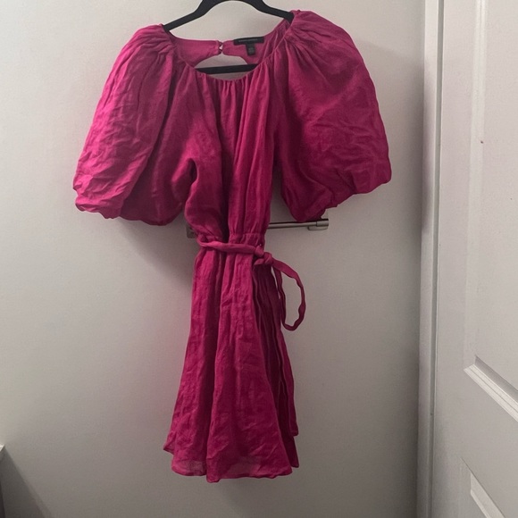 Banana Republic Ramie Open-Back Dress, size xs - Picture 4 of 7